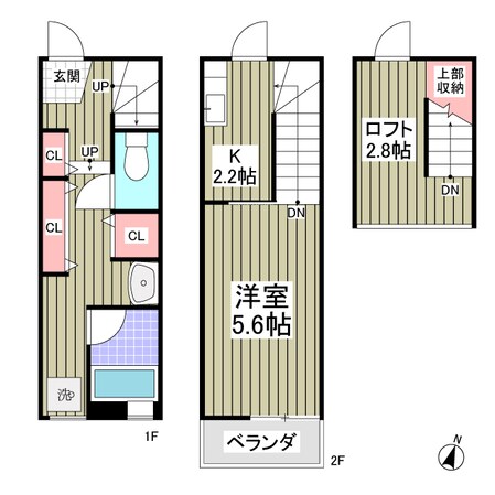 レガーロ千葉中央の物件間取画像